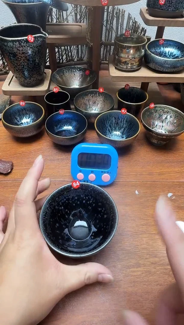 茶盏半****斋84号建盏工匠茶器