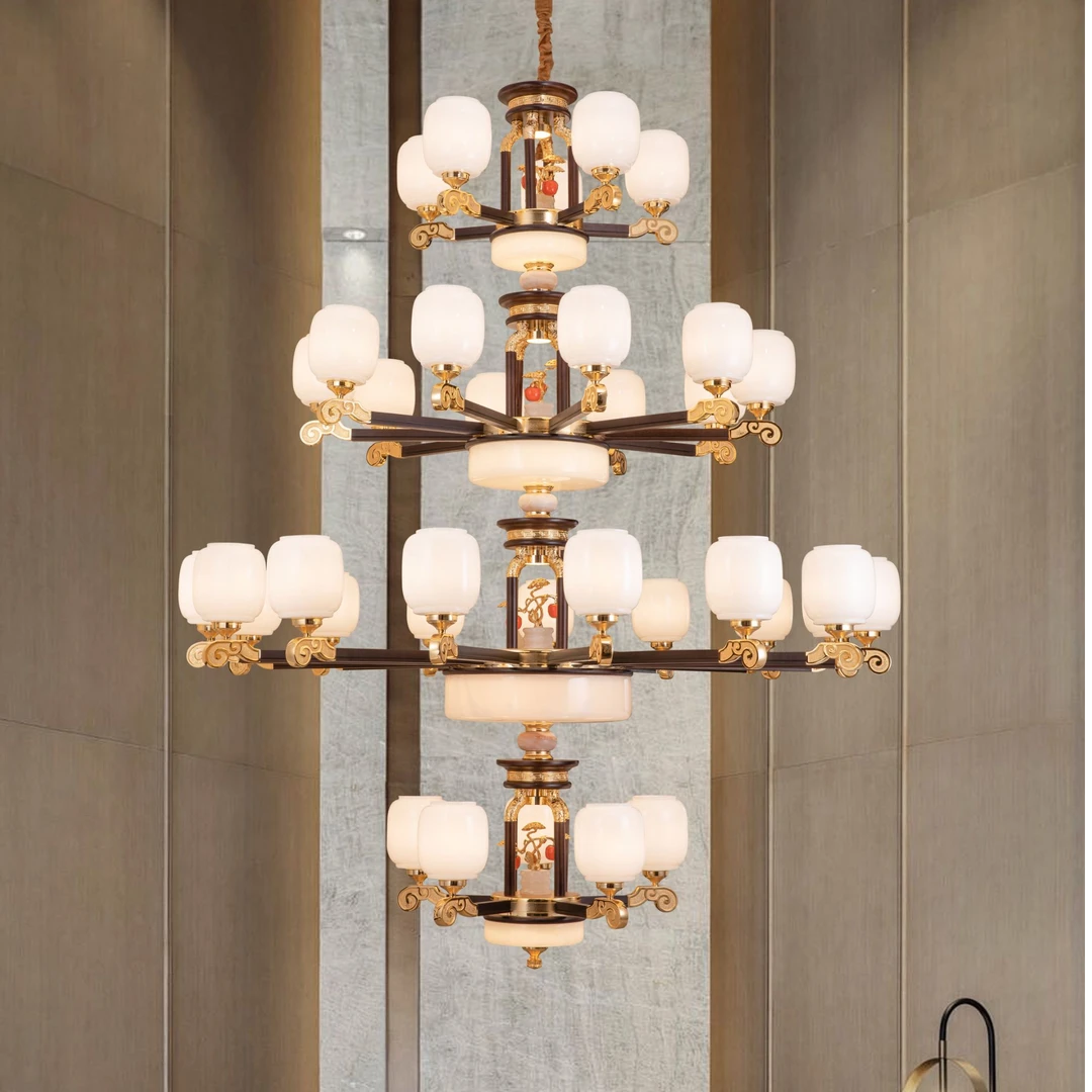 本豪新中式客厅吊灯