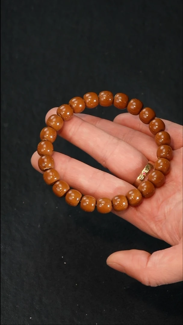 手串紫金鼠纯实心精工9*8mm