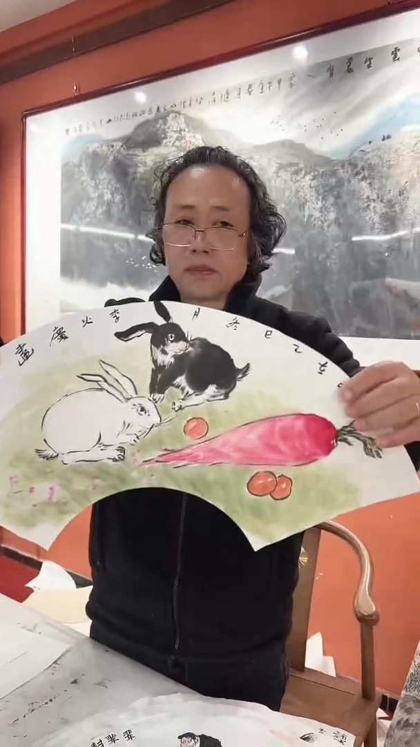 国画李火庆/国画/花鸟