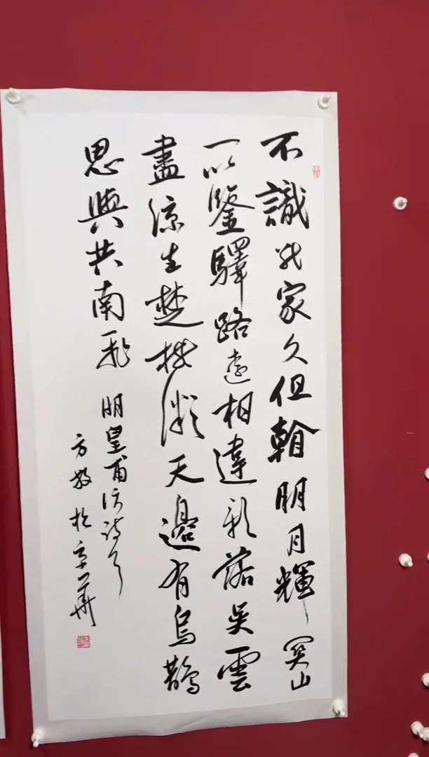 书法共南非书法八平尺