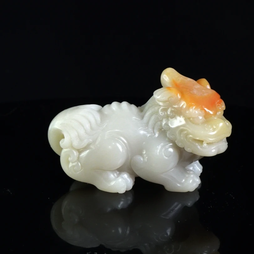 Lot.29.李红善伯神兽甪端195克8.5x3.9x5.3cm