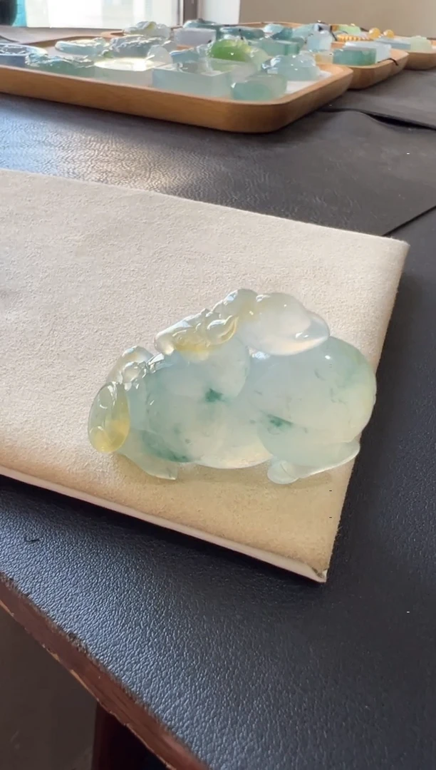 未镶嵌定制翡翠唐马