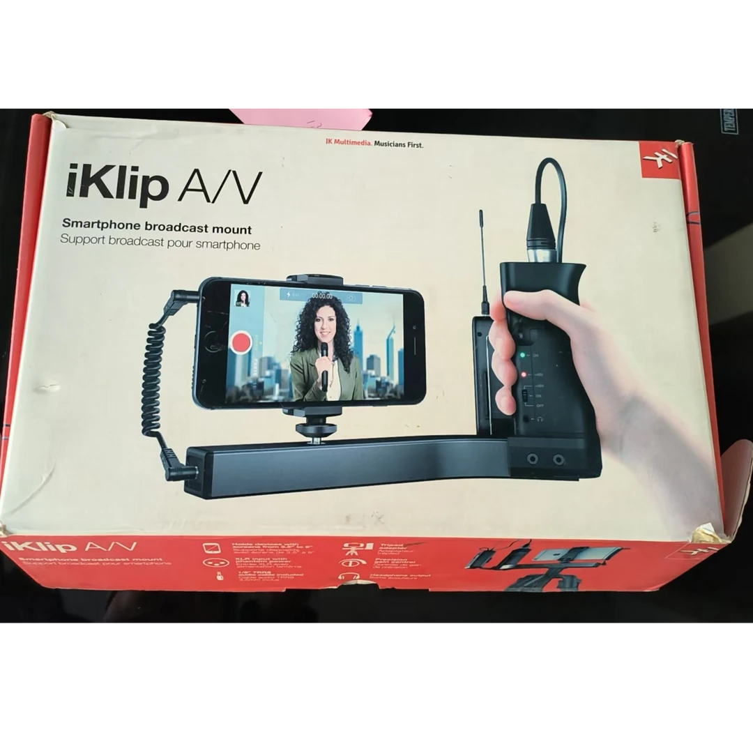 【样品特价】 irig iklip A/V 音频接口|包邮