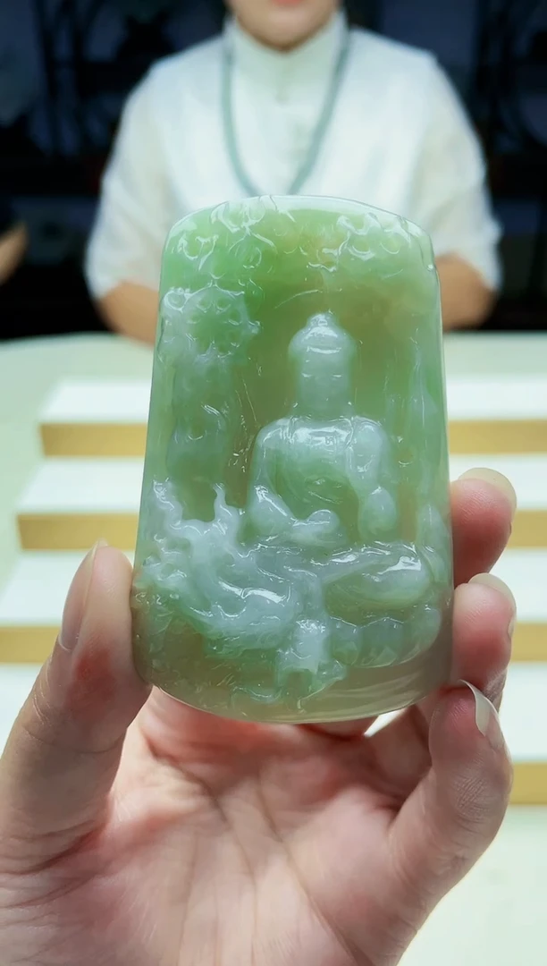 未镶嵌定制翡翠毛货09150117