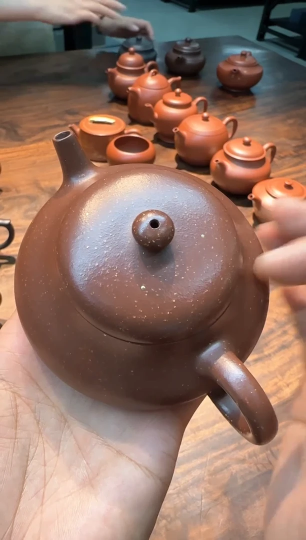 陈宗宝 金砂紫泥 文逸壶