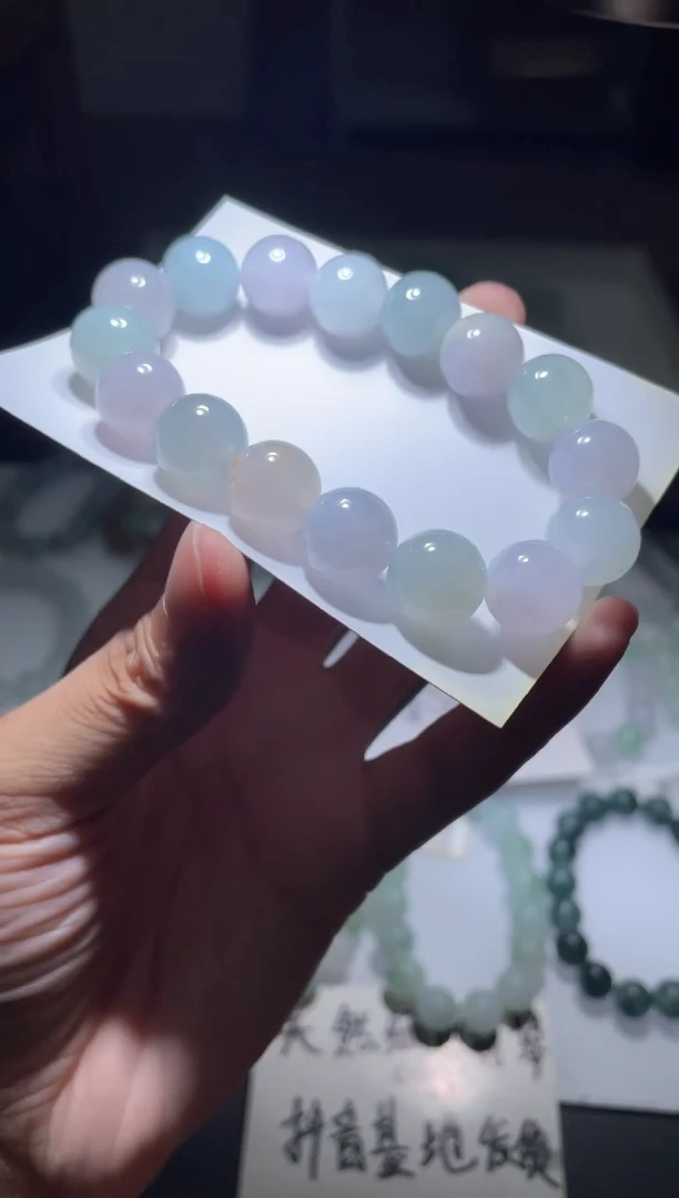 未镶嵌定制翡翠翡翠手串