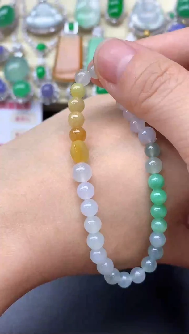 未镶嵌手链翡翠46-中国好珍宝