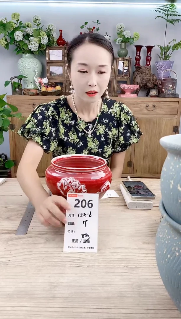 小玩子花盆直播号206