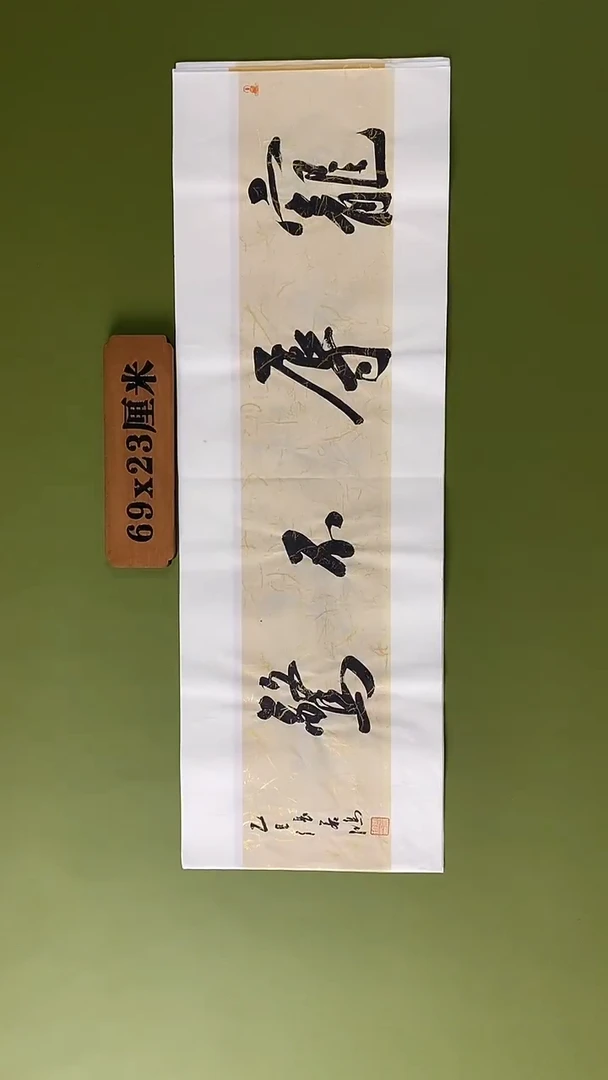 书法书法 张若鸿 尺寸69cm*23cm
