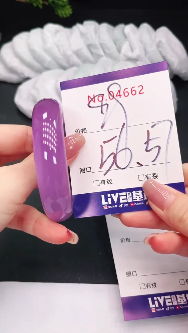 未镶嵌手镯翡翠4662