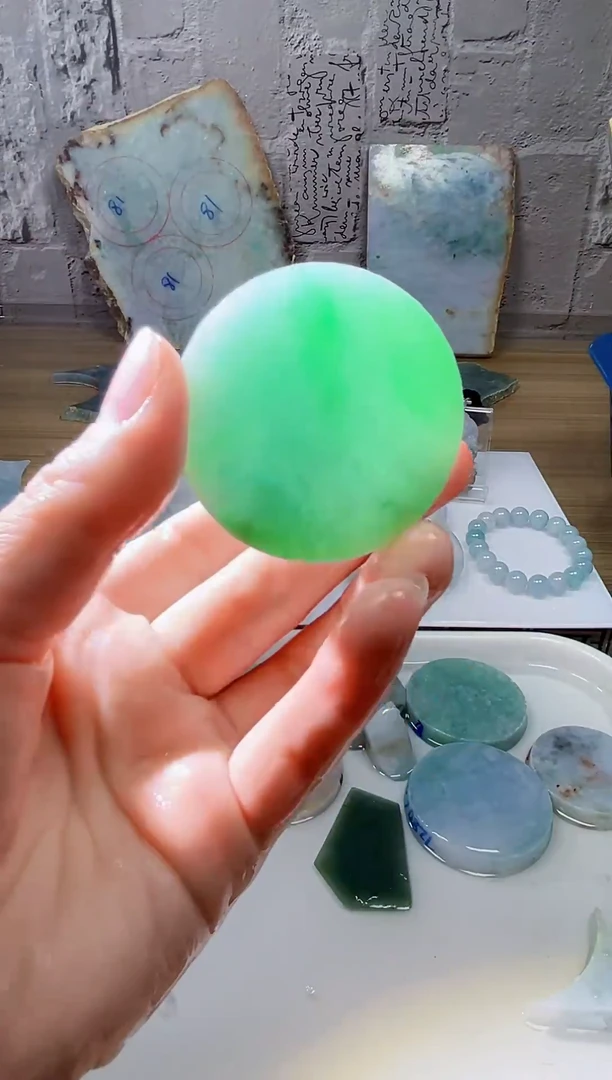 裸石翡翠天然翡翠A货余 南 792