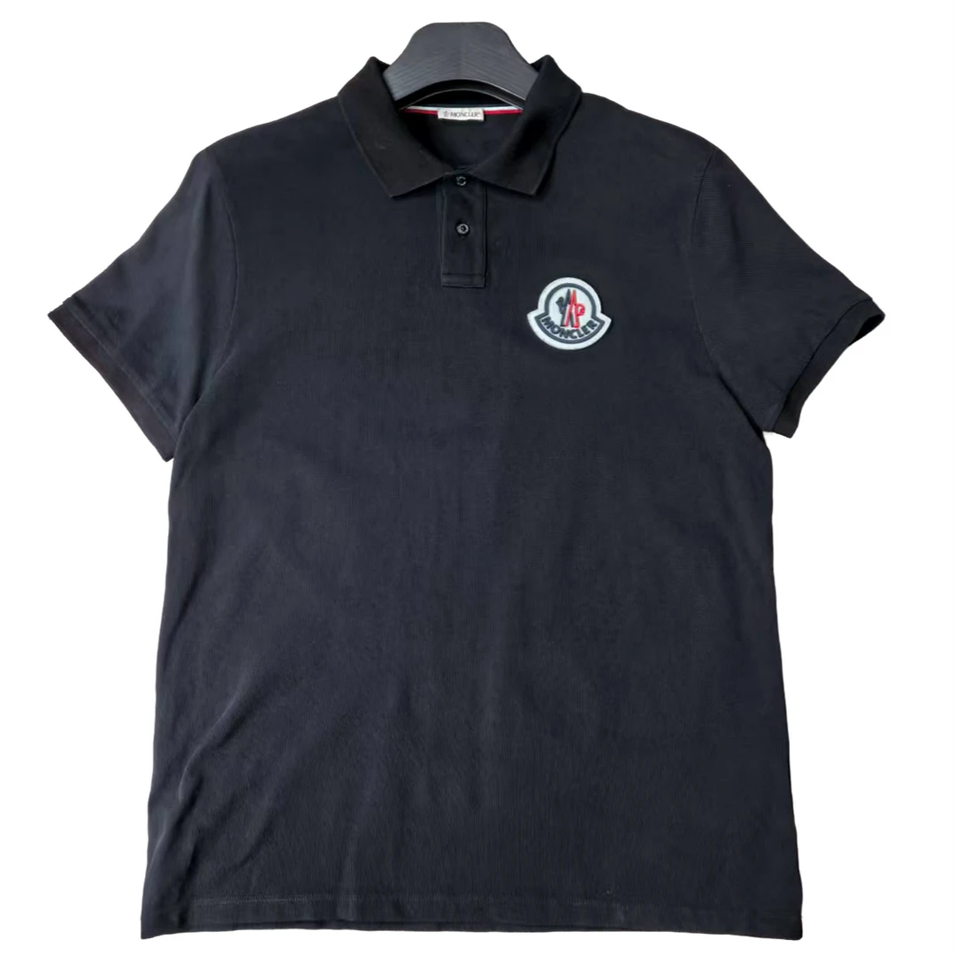 99新 MONCLER moncler胸前大LOGO短袖/XL码/99新