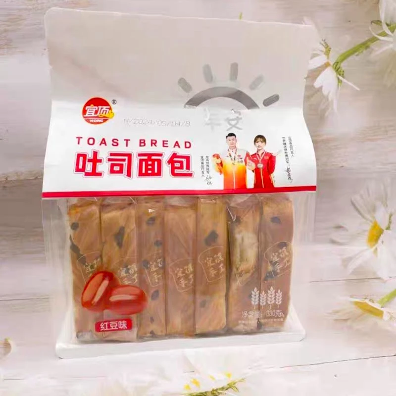 宜顶红豆吐司面包330g/袋