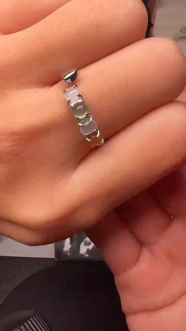 未镶嵌戒指翡翠天然A货翡翠