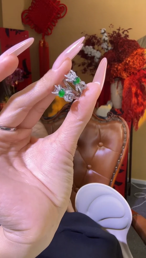 【闪购商品】翡翠戒指合金章鱼推荐/592850/多样性发一