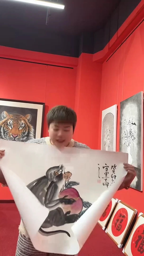 绘画书花鸟2平尺作品