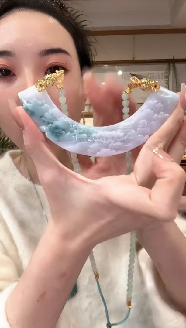 【闪购商品】翡翠颈饰未镶嵌国风