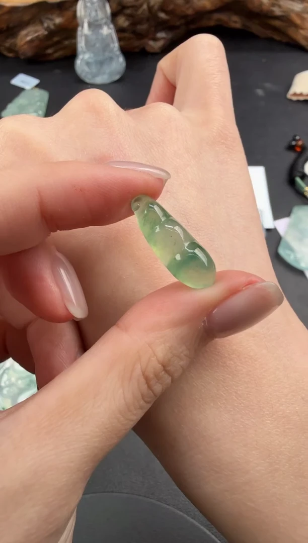 吊坠(不含链)未镶嵌翡翠翡翠饰品-265