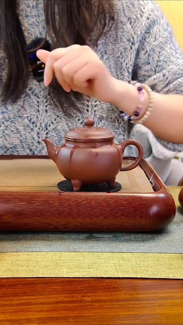 茶壶紫砂徐记福康 原矿紫砂 6