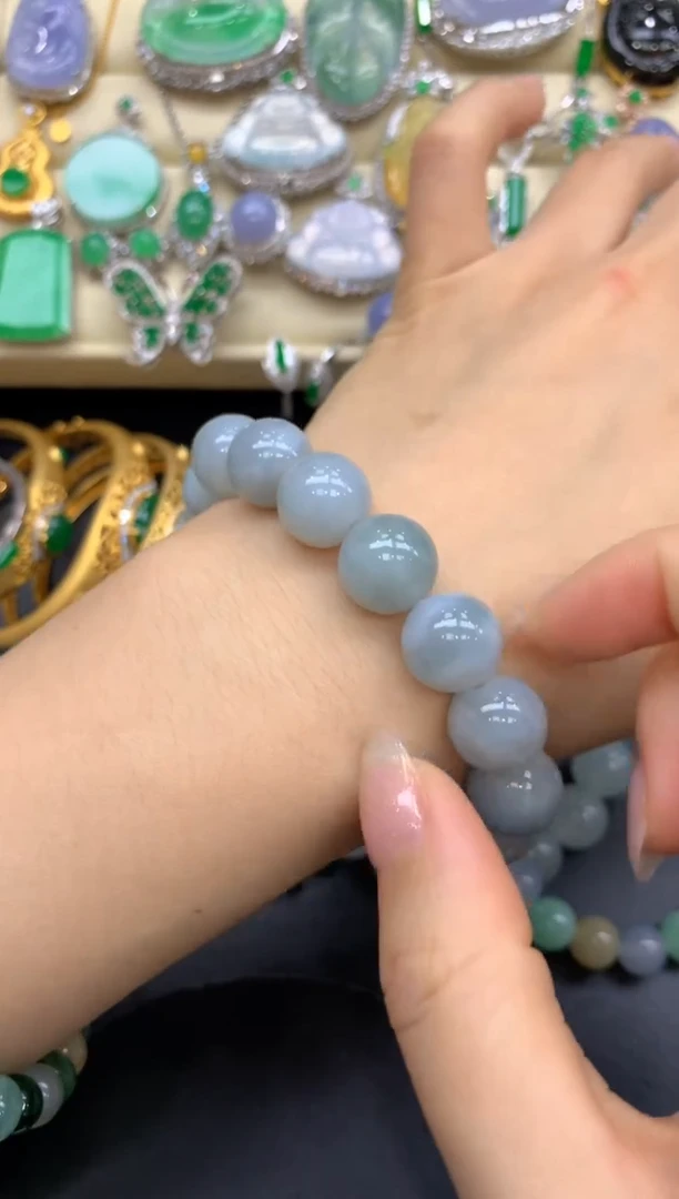 【闪购商品】翡翠手串未镶嵌26-中国好珍宝