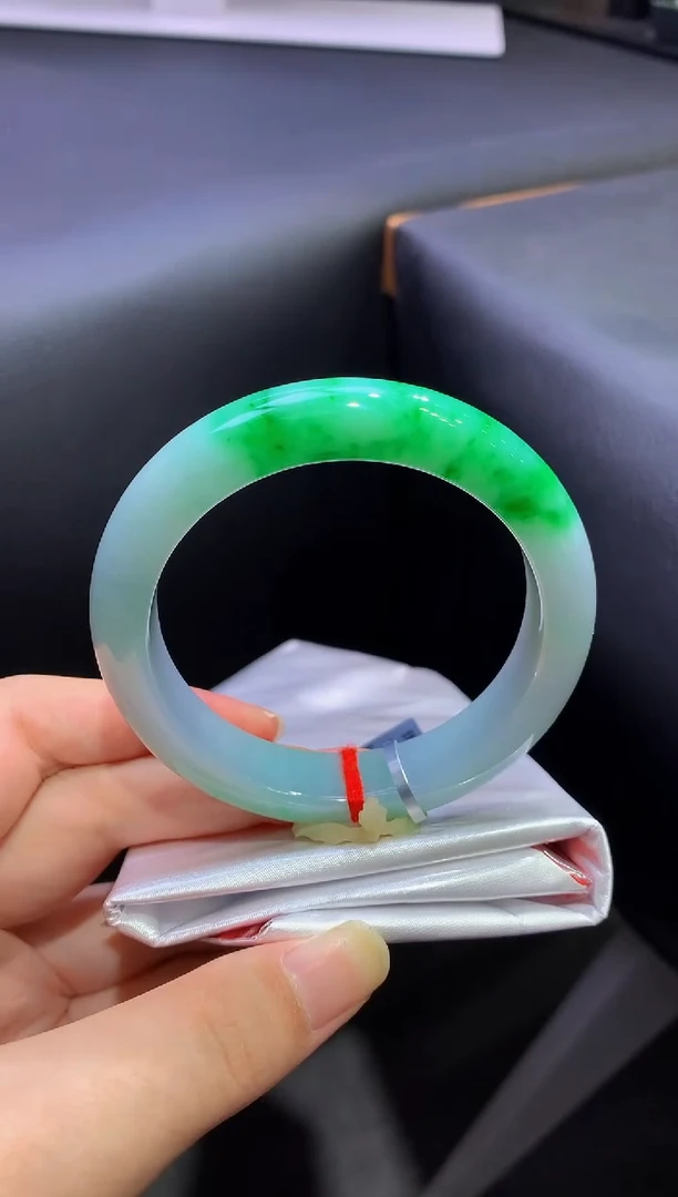 未镶嵌手镯翡翠-N12-正圈56.7