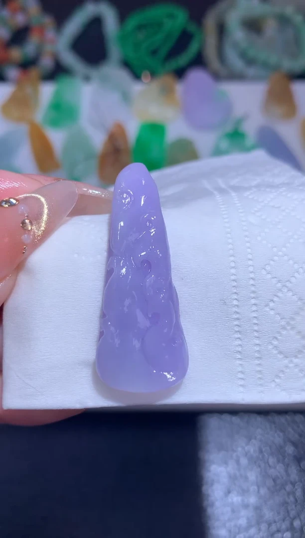 未镶嵌定制翡翠毛货