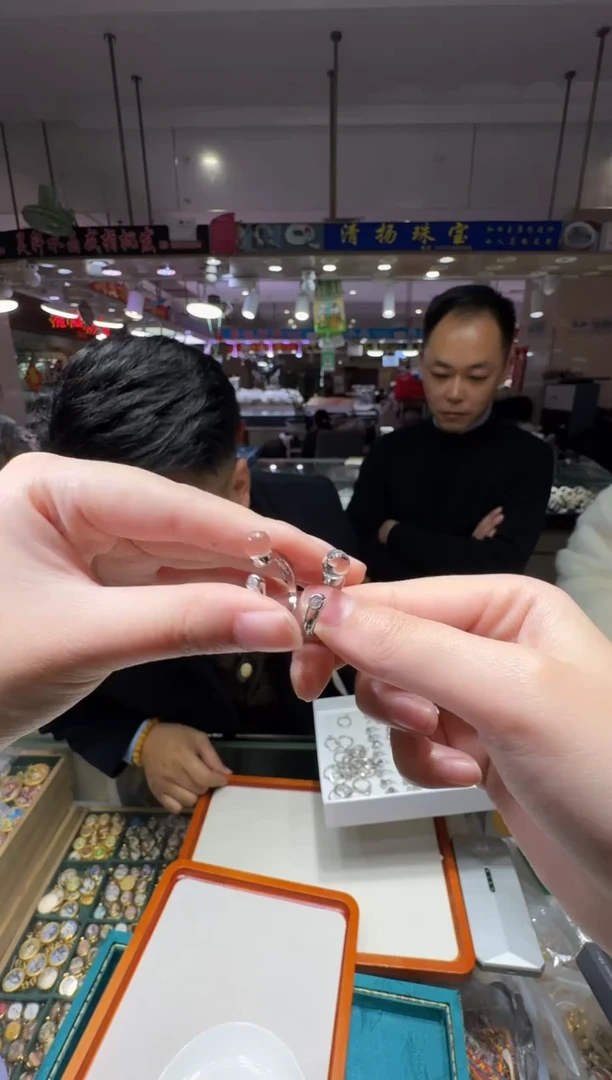 未镶嵌戒指水晶多样性发一件 525