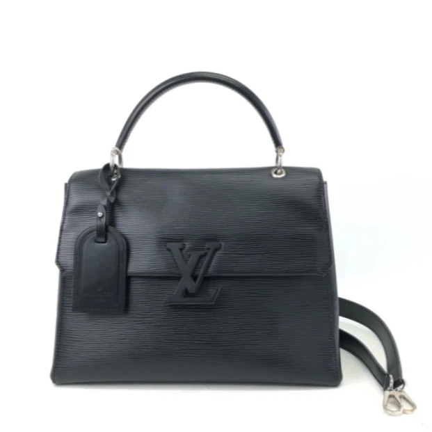 95新 LV 安洁利严选黑色水波纹手提包 WH502206