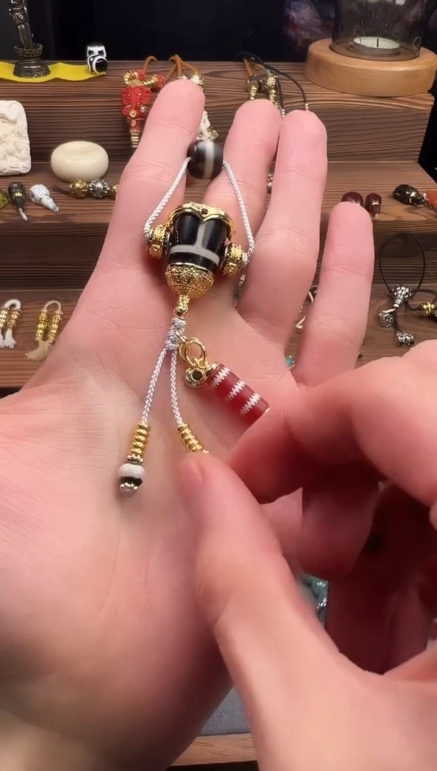 吊坠金刚菩提珠改三通套