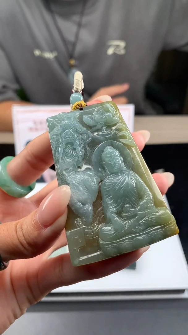【闪购商品】定制翡翠未镶嵌不退不换CMH1件-A