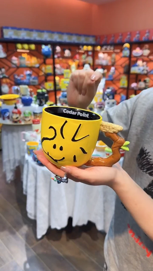 瓷片@@幸福一家人塔克陶瓷杯