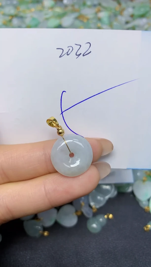【闪购商品】翡翠挂件合金 天然翡翠A货