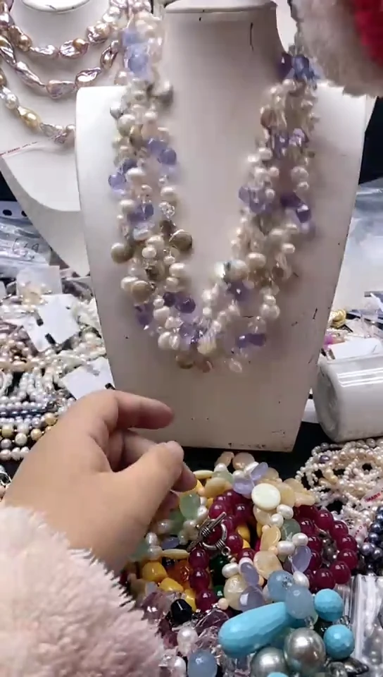 颈饰未镶嵌淡水珍珠1