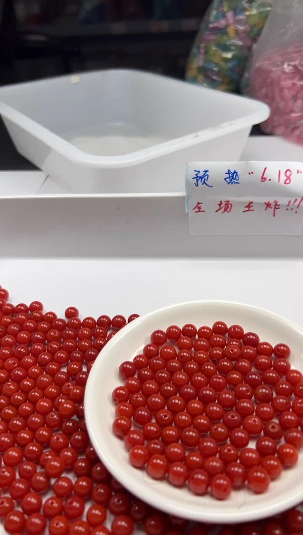 南红玛瑙未镶嵌颈饰w2185满肉南红8mm*40颗