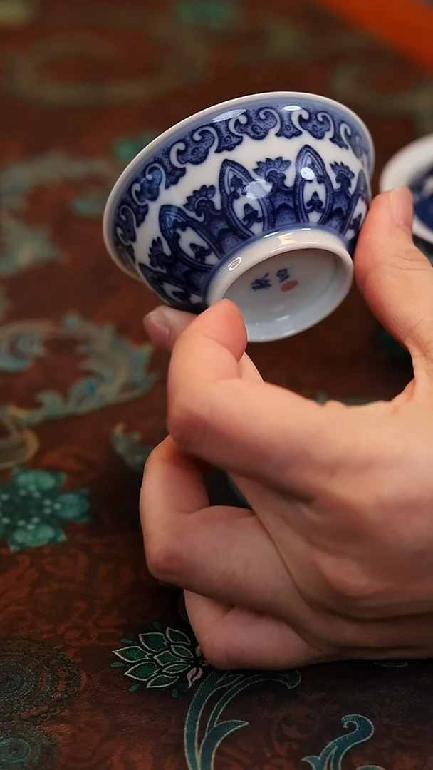镹曰手工手绘窑茶具