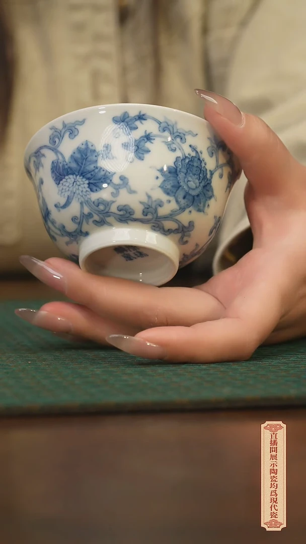 瓷片柴窑青花破价福利