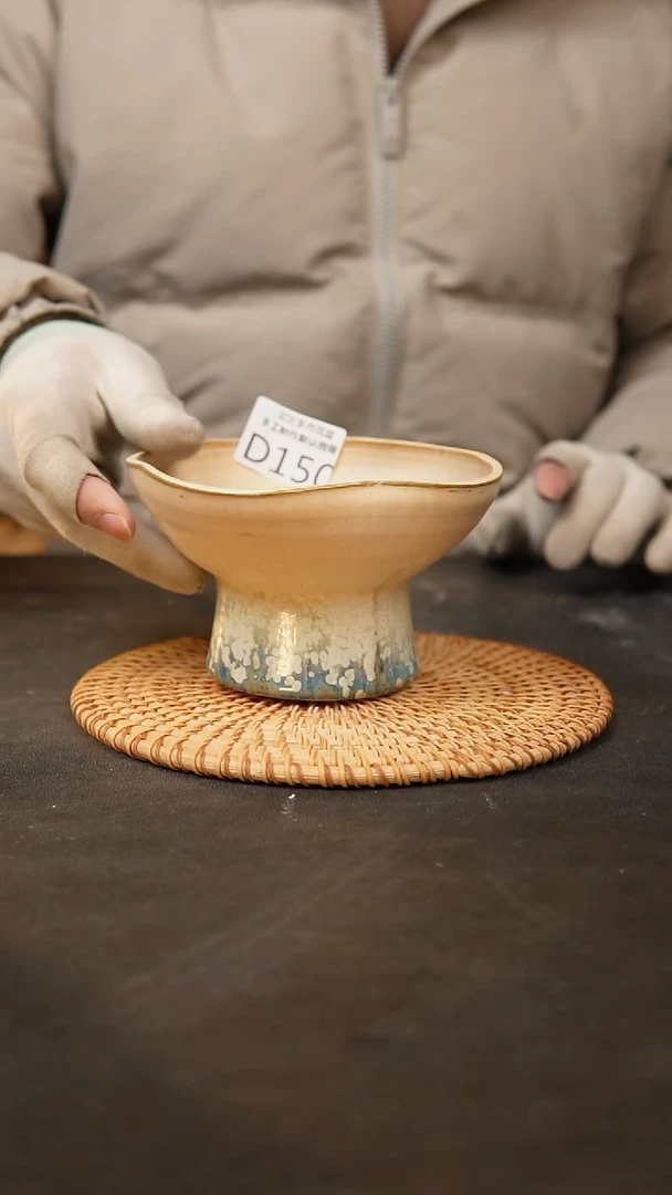 【闪购商品】瓷片150泥泥手工花盆