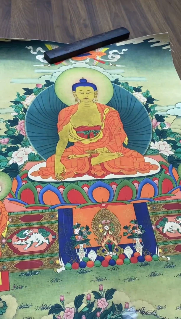 卷轴画精品挂饰 唐卡tk16081