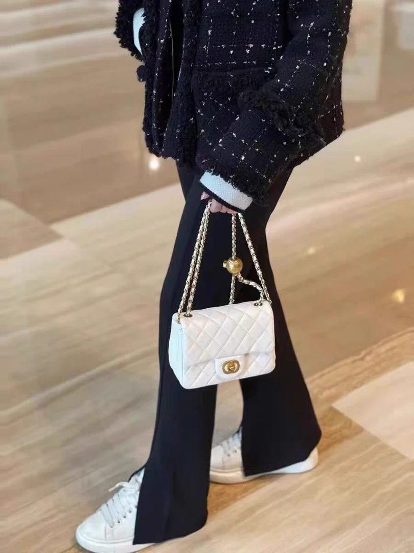 【A01】小方包小香风轻奢 方胖子菱格斜挎包