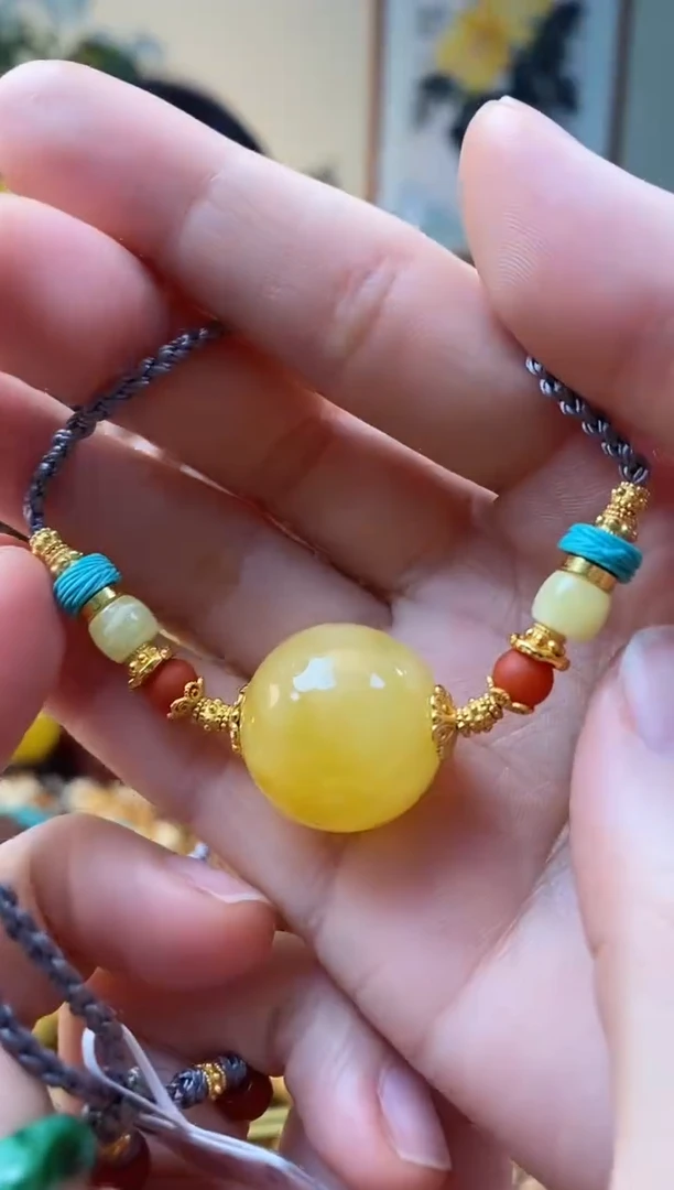 【闪购商品】琥珀颈饰未镶嵌吊坠