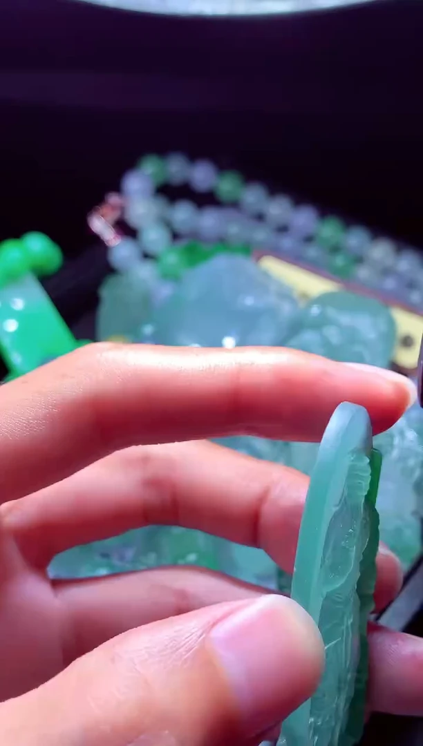 未镶嵌定制翡翠逸**#翡翠毛货定制