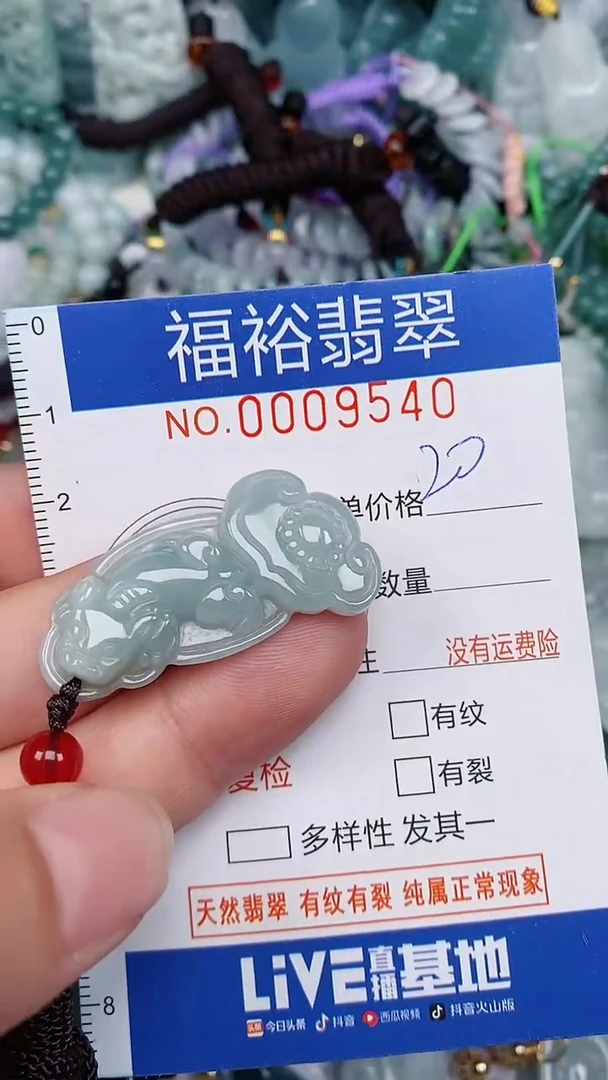 翡翠未镶嵌颈饰...0009540