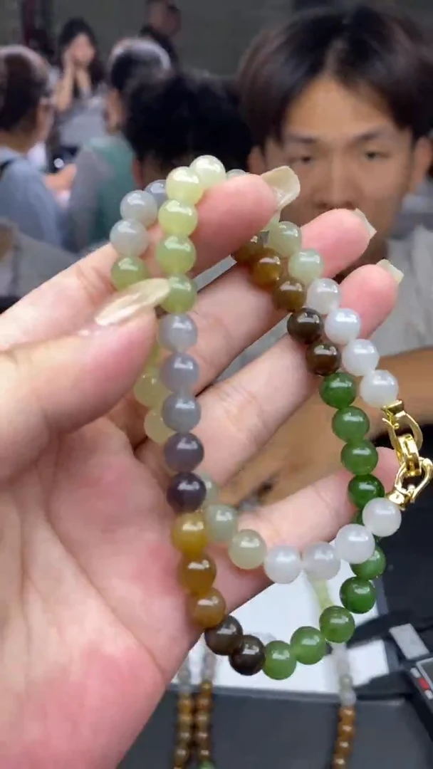项链合金和田玉多样性发其一-项链-X3850