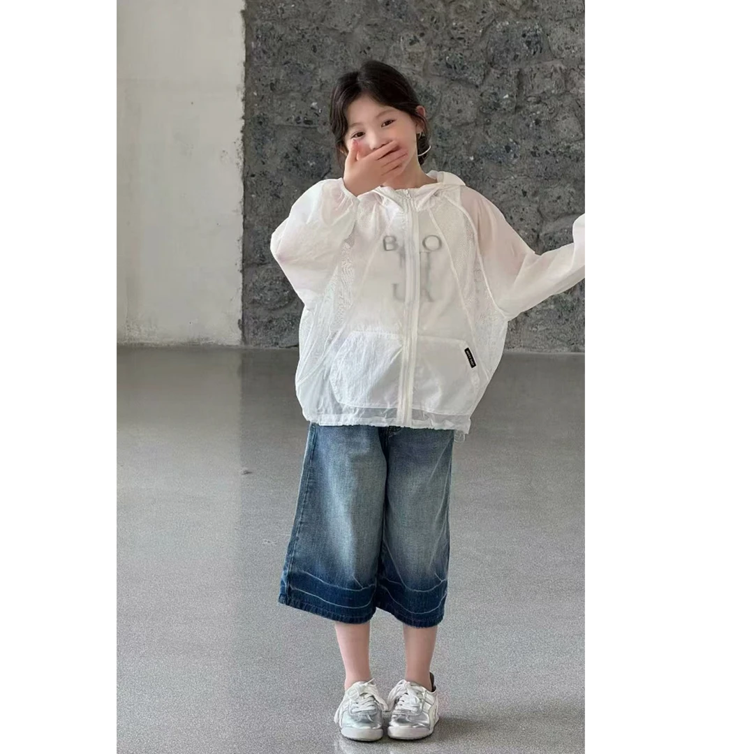 【haobaby】2025夏款口袋小黑标轻薄防晒外套3017