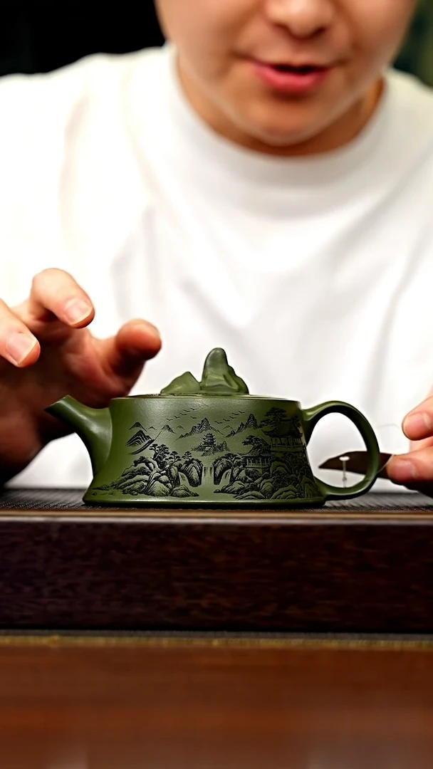 茶壶紫砂宜兴原矿 手工 紫砂壶容量230CC