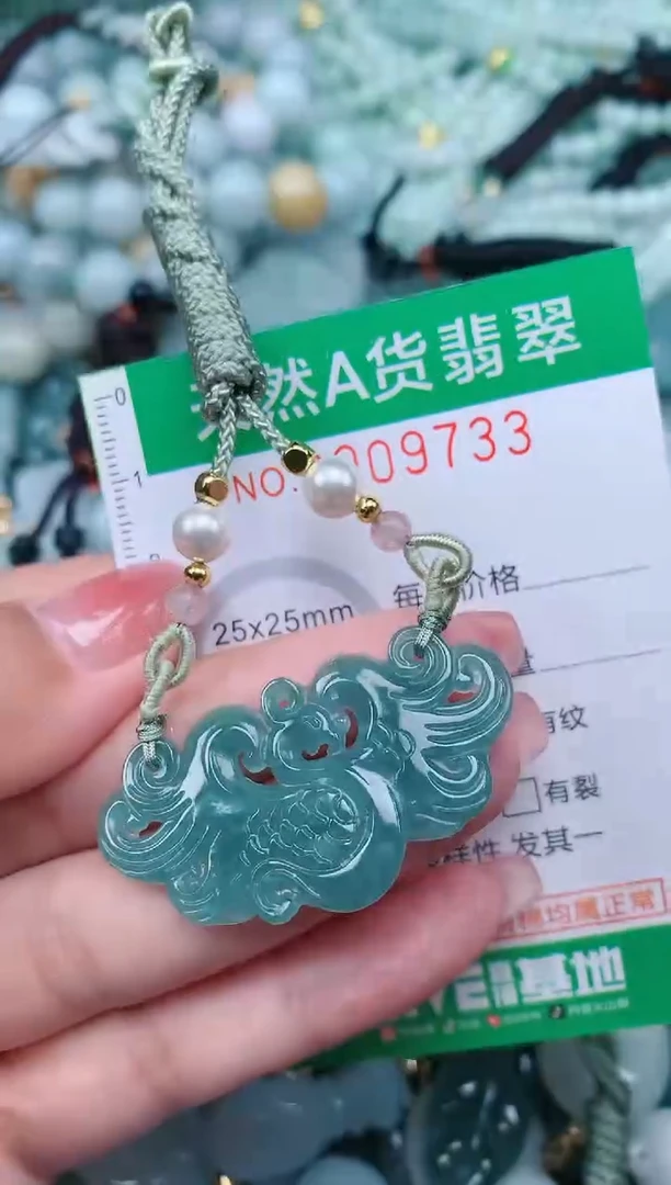 【闪购商品】翡翠颈饰未镶嵌.0009733