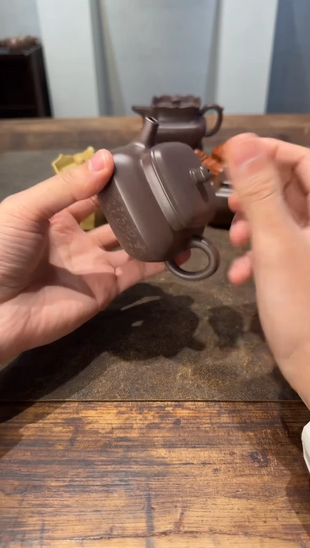 茶壶紫砂好**D天青合欢