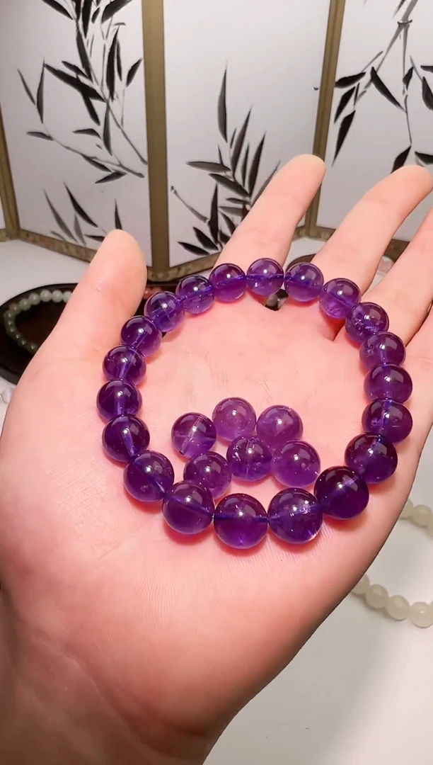 【闪购商品】水晶手串未镶嵌紫水晶手串