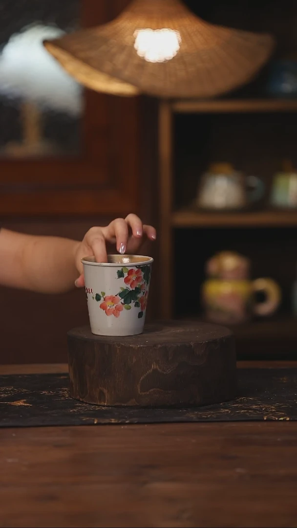 陶瓷景德镇高温釉下手绘陶瓷163